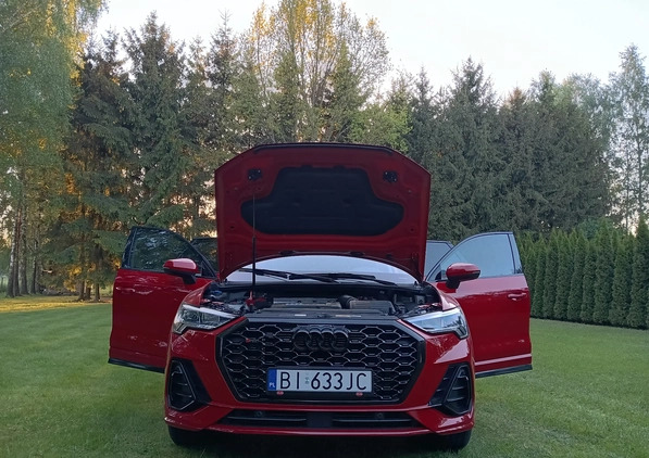 Audi Q3 cena 145000 przebieg: 55000, rok produkcji 2019 z Białystok małe 781